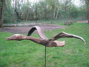 wildgans - wildholzskulptur