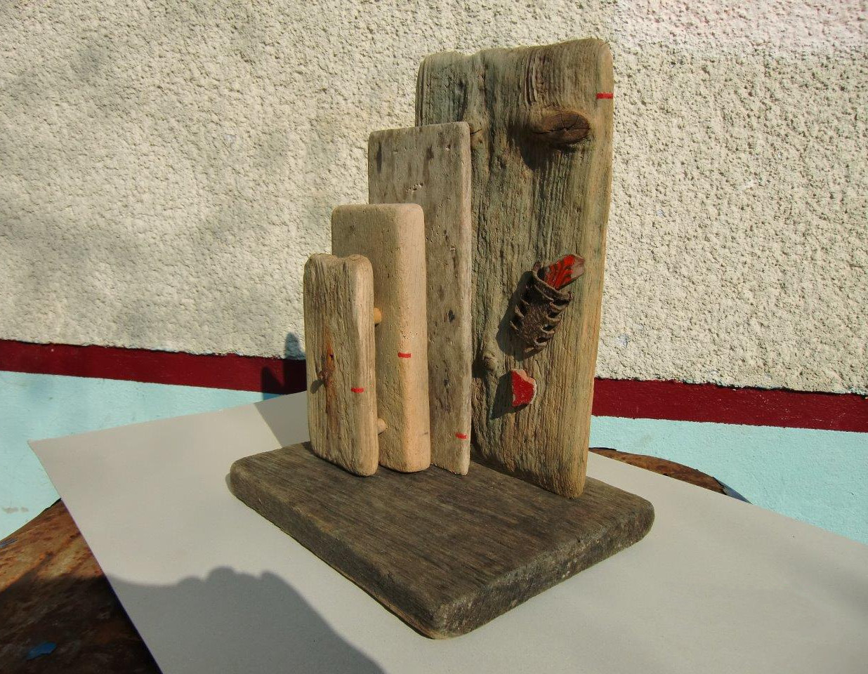 meine liebe zu dir - wildholzskulptur