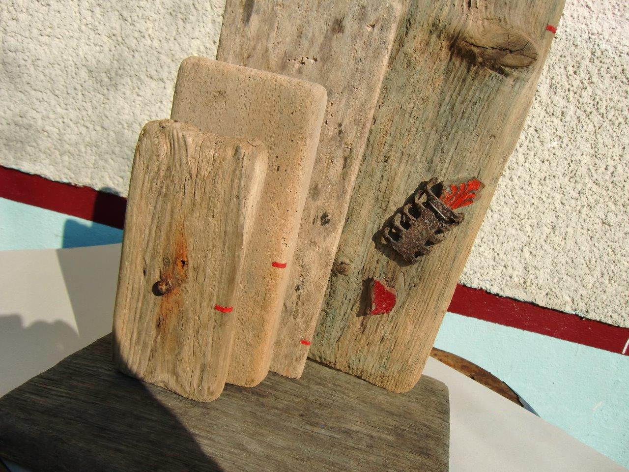 meine liebe zu dir - wildholzskulptur