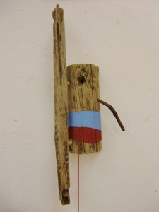 blaurot - kleine skulpturen