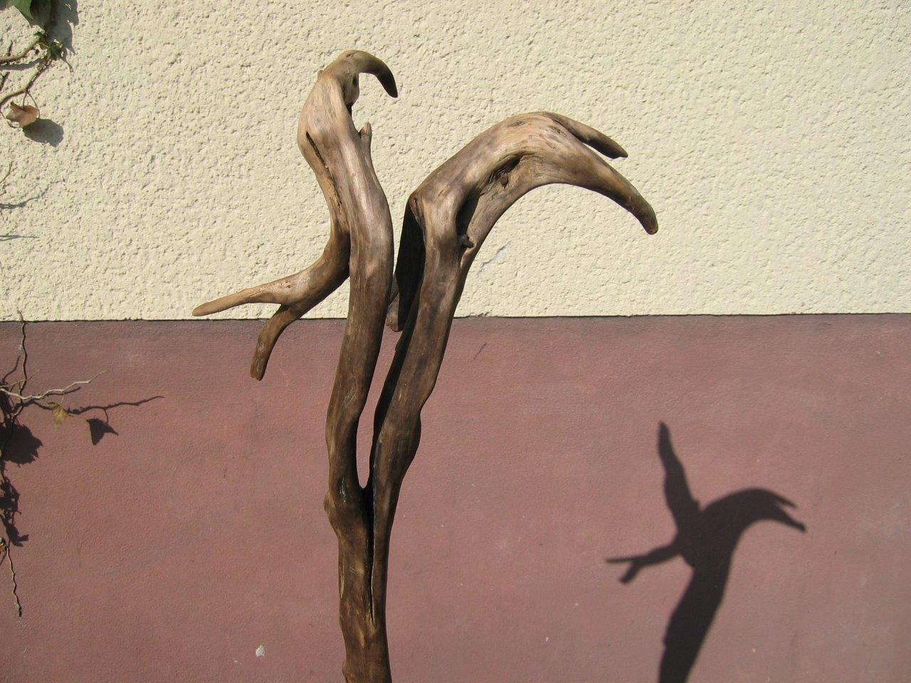 ich habe mich entschlossen - wildholzskulptur