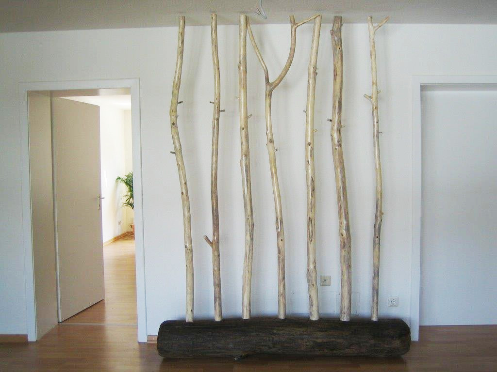 kleine allee - kunst aus wildhölzern